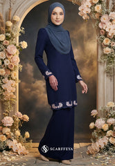 ALOURA KURUNG (NAVY BLUE)
