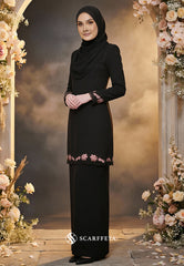 ALOURA KURUNG (MODERN BLACK)