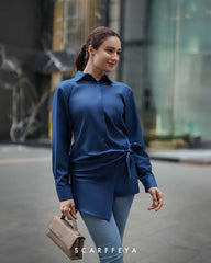 BIANCA BLOUSE (TWILIGHT NAVY)