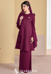 DARLYN KURUNG (BURGUNDY MAROON)