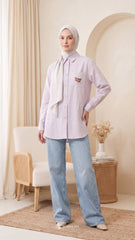 FREYA LINEN (PASTEL PURPLE)