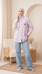 FREYA LINEN (PASTEL PURPLE)