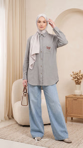 FREYA LINEN (PEARL SILVER)
