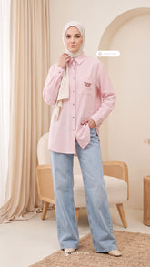 FREYA LINEN (ROSE PINK)