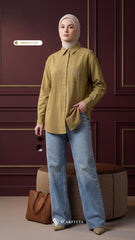 MOURA CASUAL SHIRT (AMBER OLIVE)