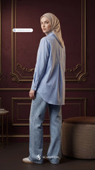MOURA CASUAL SHIRT (POWDER BLUE)