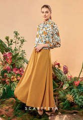 LANA SKIRT (IRIS MUSTARD)