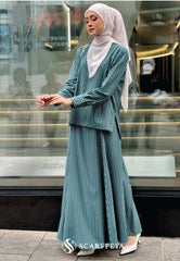 LINEA STRIPE SET (EMERALD GREEN)