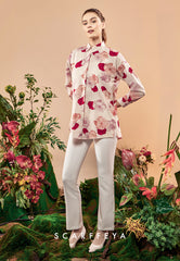 FIONA BLOUSE (MAGNOLIA CORAL)