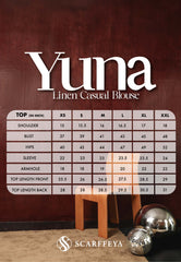 YUNA LINEN BLOUSE (OLIVE GREEN)