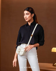 MILLY BLOUSE (RICH BLACK)