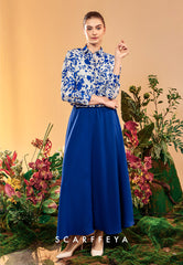 LANA SKIRT (POPPY BLUE)