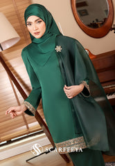 PIETRA KURUNG MODEN (EMERALD GREEN)