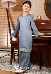 PIETRA KURUNG KIDS (ASH BLUE)