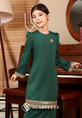 PIETRA KURUNG KIDS (EMERALD GREEN)