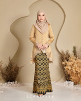 RIAU KEBAYA RANIA (GOLD BROWN)
