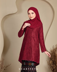 RIAU KURUNG RATNA (GLAM MAROON SONGKET)