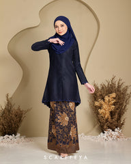 RIAU KURUNG RATNA (NAVY BLUE ROYAL GOLD)