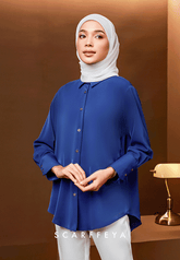 RHEA BLOUSE (DENIM BLUE)