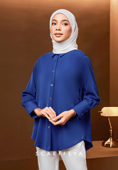 RHEA BLOUSE (DENIM BLUE)