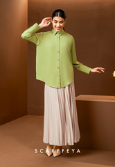 RHEA BLOUSE (MOSS GREEN)