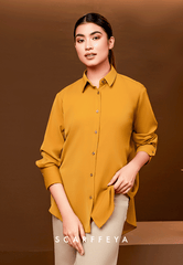 RHEA BLOUSE (MUSTARD YELLOW)