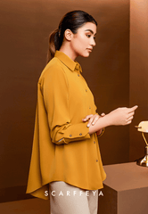 RHEA BLOUSE (MUSTARD YELLOW)