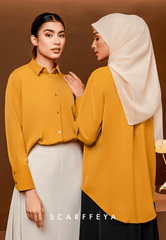 RHEA BLOUSE (MUSTARD YELLOW)