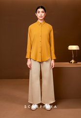 RHEA BLOUSE (MUSTARD YELLOW)