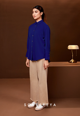 RHEA BLOUSE (ROYAL BLUE)