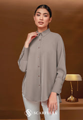 RHEA BLOUSE (ROYAL TAUPE)