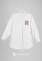 SHEA CASUAL BLOUSE (ELEGANCE WHITE)
