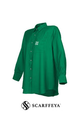 TARA CASUAL BLOUSE (JADE GREEN)