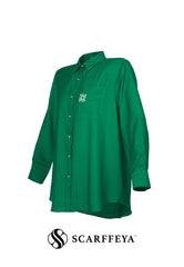 TARA CASUAL BLOUSE (JADE GREEN)