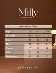 MILLY BLOUSE (PEARL WHITE)
