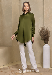 YARA BLOUSE (DARK OLIVE)