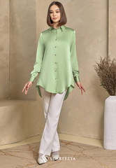 YARA BLOUSE (DUSTY GREEN)