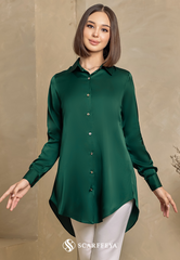 YARA BLOUSE (EMERALD GREEN)