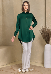 YARA BLOUSE (EMERALD GREEN)