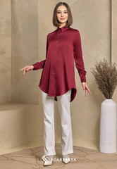 YARA BLOUSE (GLAM MAROON)