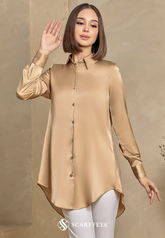 YARA BLOUSE (GOLDEN BROWN)