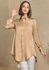 YARA BLOUSE (GOLDEN BROWN)