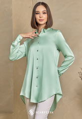 YARA BLOUSE (PASTEL MINT)
