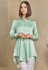 YARA BLOUSE (PASTEL MINT)
