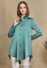 YARA BLOUSE (TEAL GREEN)
