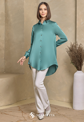 YARA BLOUSE (TEAL GREEN)