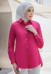YUKI BLOUSE (HOT PINK)