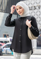 YUKI BLOUSE (MODERN BLACK)