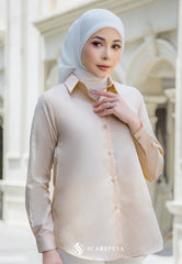 YUKI BLOUSE (NUDE CHAMPAGNE)