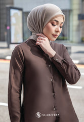 YUKI BLOUSE (RICH BROWN)